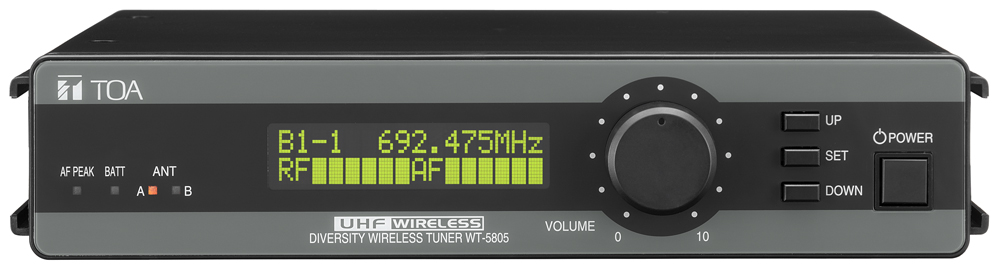 WT-5805 UHF Wireless Tuner
